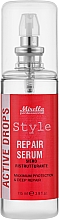 Парфумерія, косметика Відновлювальна сироватка для волосся - Mirella Style Active Serum Drops