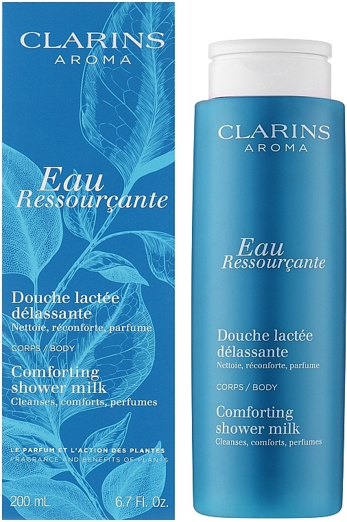 Clarins Aroma Eau Ressourcante - Увлажняющее молочко для душа — фото N2