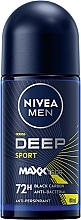 Парфумерія, косметика Шариковый дезодорант-антиперспирант для мужчин - NIVEA MEN Deep Sport Antiperspirant