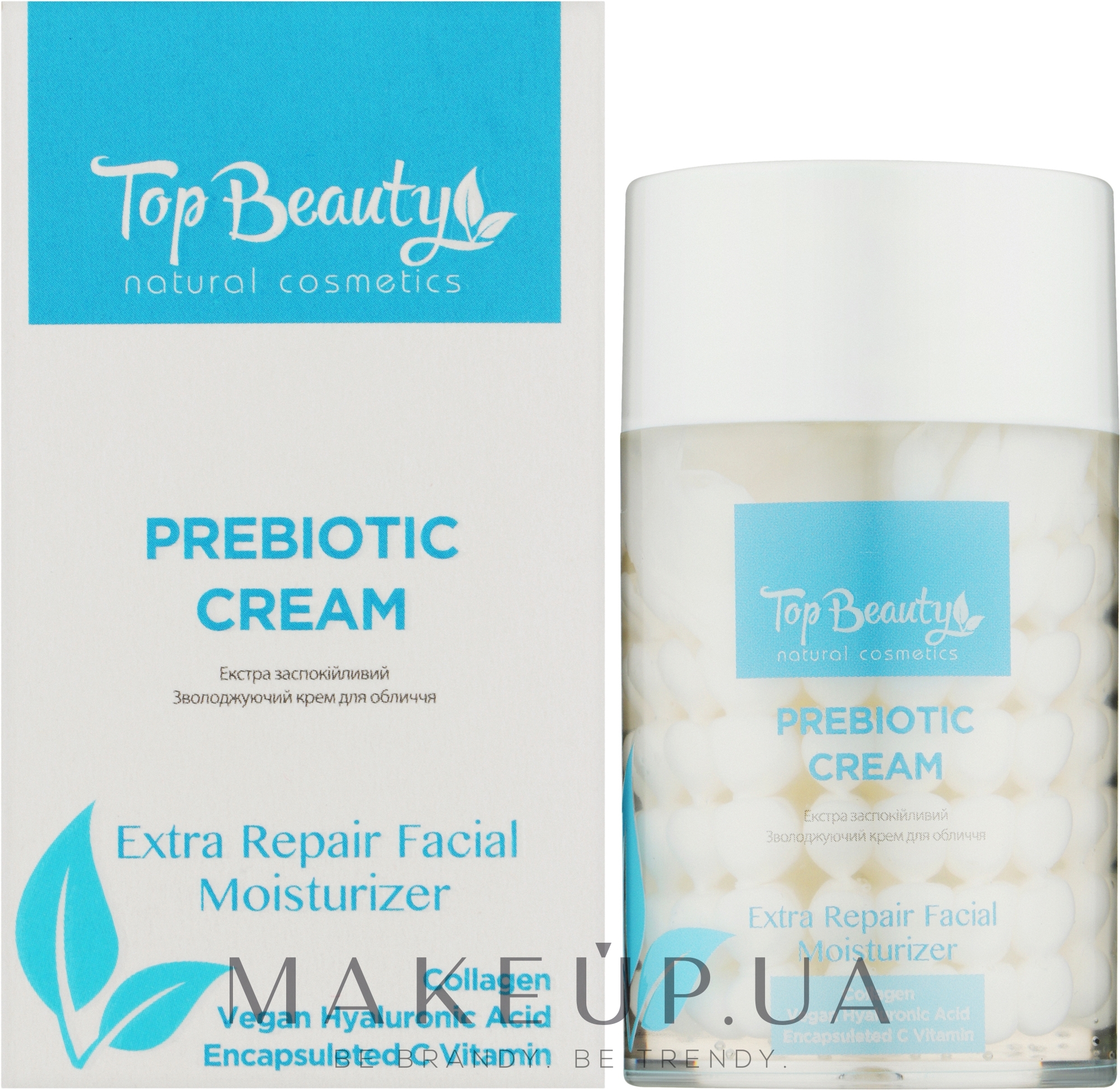 Зволожуючий крем для обличчя з пребіотиком - Top Beauty Prebiotic Cream — фото 100ml