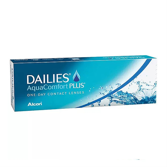 Контактні лінзи, одноденні, 30 шт. - Alcon Dailies Aqua Comfort Plus
