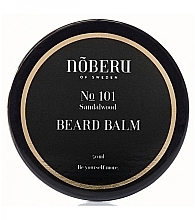 Бальзам для бороды - Noberu Of Sweden №101 Sandalwood Beard Balm — фото N1