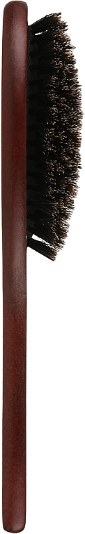 Щетка для волос CS346 деревянная ручка, темно-коричневая - Cosmo Shop — фото N3