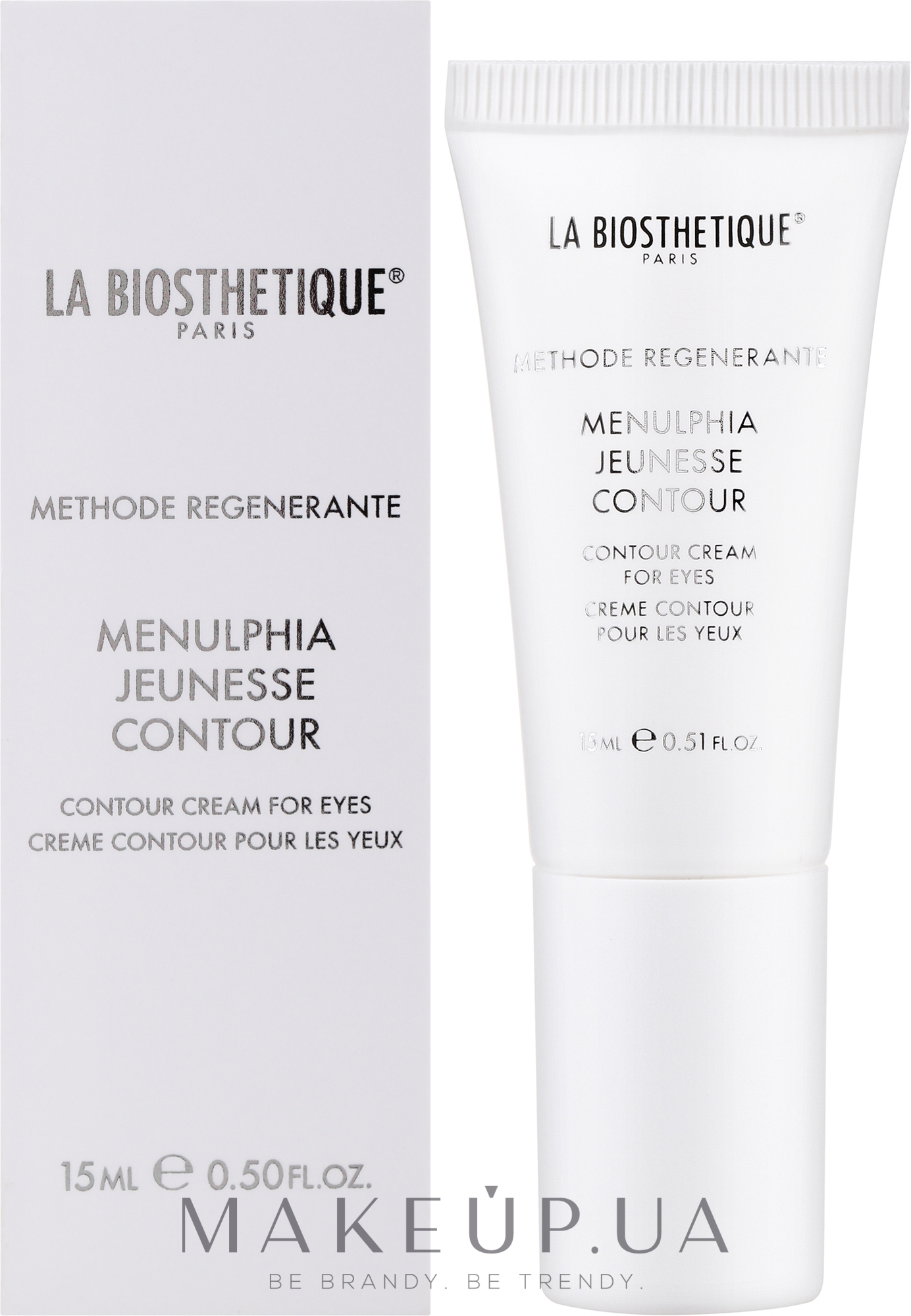 Крем для шкіри навколо очей  - La Biosthetique Methode Regenerante Menulphia Jeunesse Contour — фото 15ml