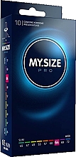 Презервативы латексные, размер 64, 10 шт - My.Size Pro — фото N1