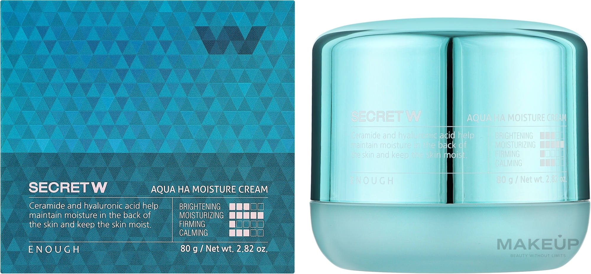 Крем для обличчя - Enough Secret W Aqua Ha Moisture Cream — фото 100ml