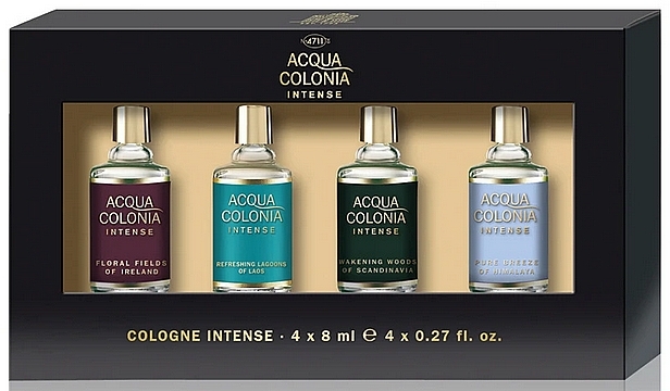 Maurer & Wirtz 4711 Acqua Colonia Miniatur Set Miniatur Set - Набор (col/4x8ml) — фото N1