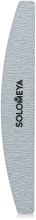 Пилка для нігтів - Solomeya Halfmoon Zebra File With Logo — фото N1