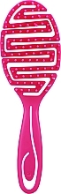 Парфумерія, косметика Щітка для волосся, 2175, яскраво-рожева - Top Choice