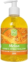 Мило антибактеріальне "Диня" - Bioton Cosmetics Melon Liquid Soap — фото N1