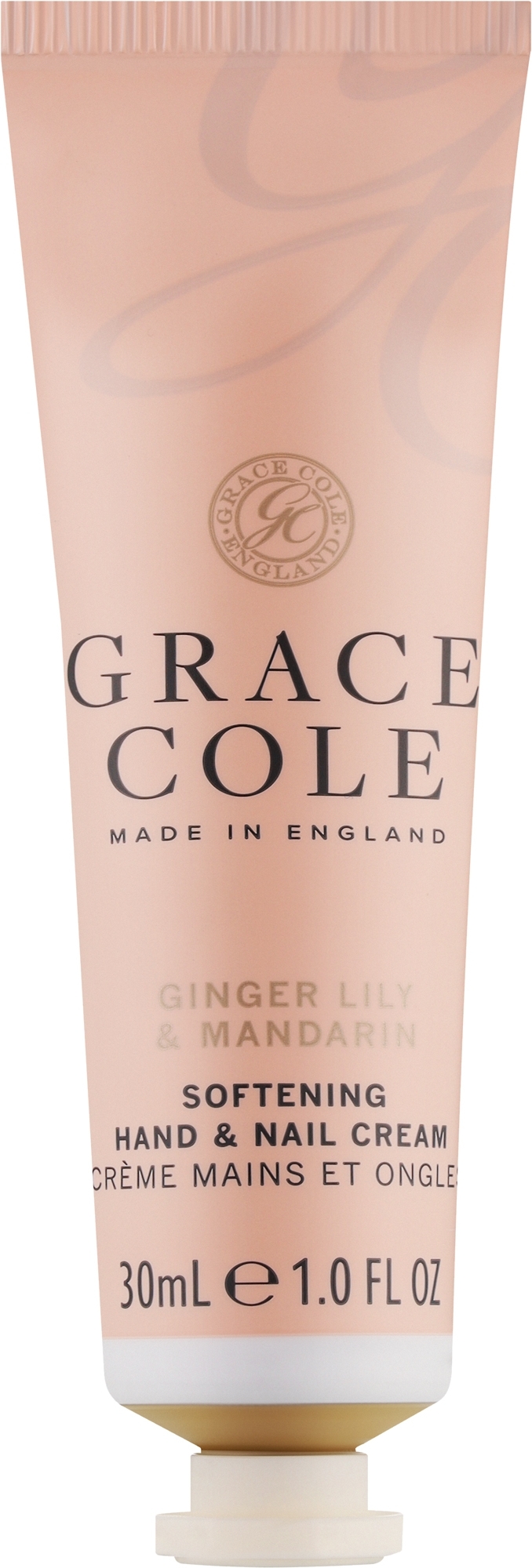 Крем для рук "Імбир, лілія та мандарин" - Grace Cole England Ginger Lily & Mandarin Softening Hand & Nail Cream — фото 30ml