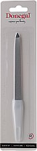 Парфумерія, косметика Пилочка для нігтів двостороння сапфірова, 17.5 см, 1020, біла - Donegal