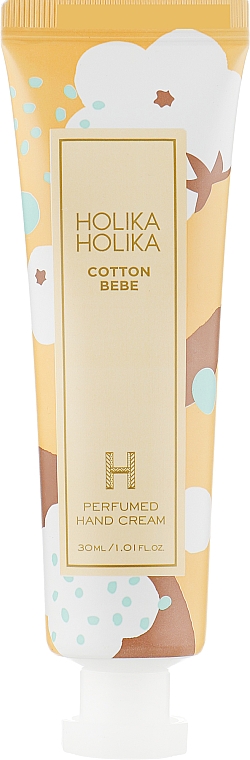 Крем для рук - Holika Holika The Moment Cotton Bebe Perfume Hand Cream — фото N1