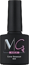 Духи, Парфюмерия, косметика База светоотражающая для ногтей - MG Nails Cover Reflective Base