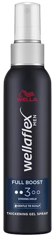 Гель-спрей для утолщения волос мужчин - Wella Wellaflex Men Gel Spray — фото N1