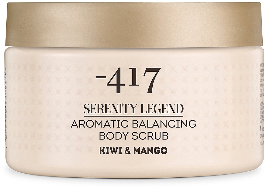 Пілінг ароматичний для тіла "Ківі і манго" - -417 Serenity Legend Aromatic Body Peeling Kiwi & Mango — фото N1