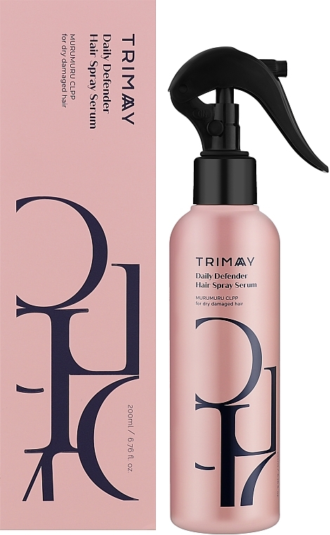 Спрей с протеинами шелка для сухих волос - Trimay Daily Defender Hair Spray Serum — фото N2