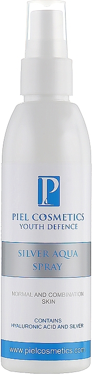 ПОДАРОК! Увлажняющий спрей для нормальной и комбинированной кожи - Piel Cosmetics Silver Aqua Spray  — фото N1