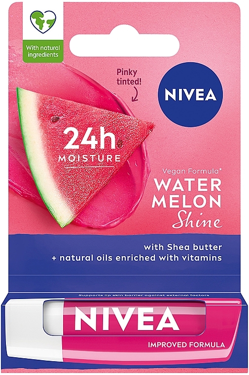 Бальзам для губ "Кавунове сяйво" - NIVEA Watermelon Shine