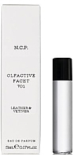 Парфумерія, косметика N.C.P. Olfactives Original Edition 701 Leather & Vetiver Refill - Парфумована вода (пробник)