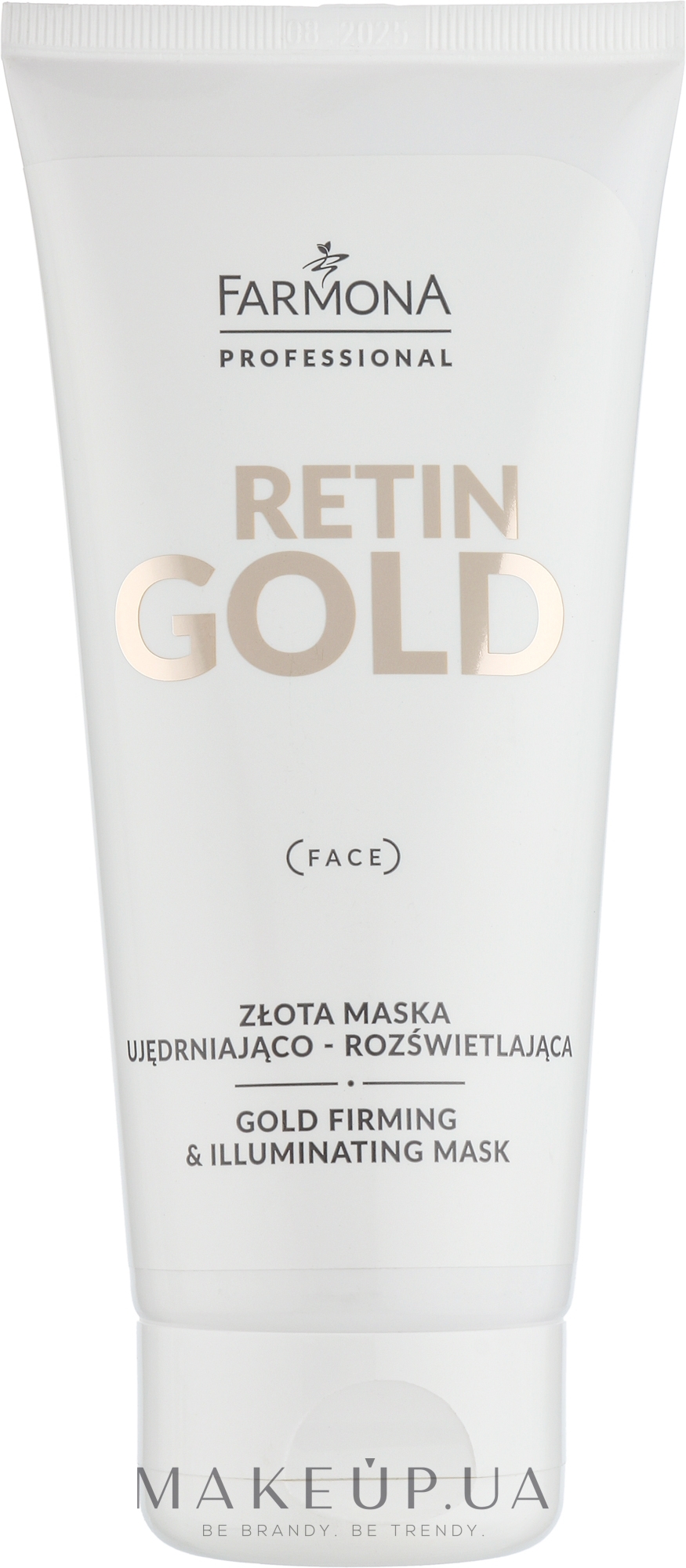Золота маска для обличчя - Farmona Professional Retin Gold Mask — фото 200ml
