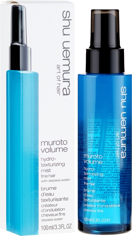 Моделювальна емульсія зі зволожувальним ефектом - Shu Uemura Art of Hair Muroto Volume Hydro Texturising Mist — фото N1