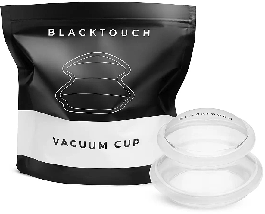 Антицелюлітна вакуумна баночка для тіла, прозора - BlackTocuh — фото N1