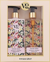 Парфумерія, косметика Набір - Vivian Gray Sensual Jasmine (h/soap/350ml + h/lot/350ml)