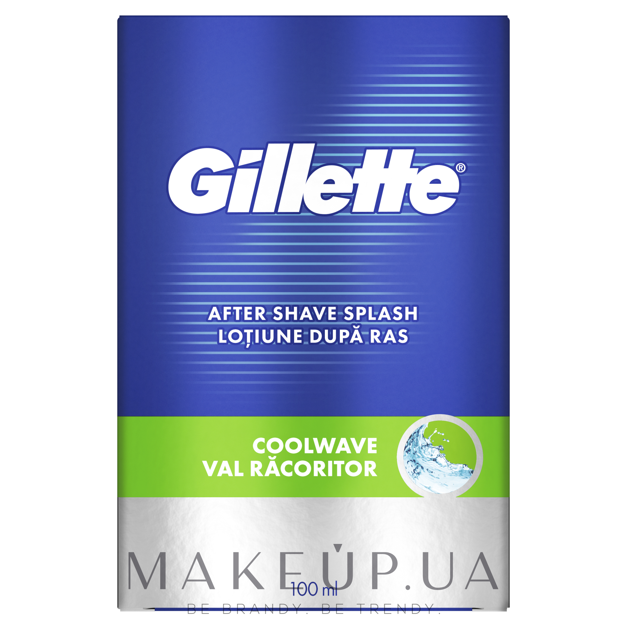 Лосьон после бритья "Свежий" - Gillette Series Cool Wave After Shave Splash For Men — фото 100ml