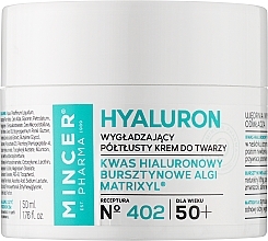 Розгладжуючий крем для обличчя - Mincer Pharma Hyaluron Soothing Face Cream — фото N1