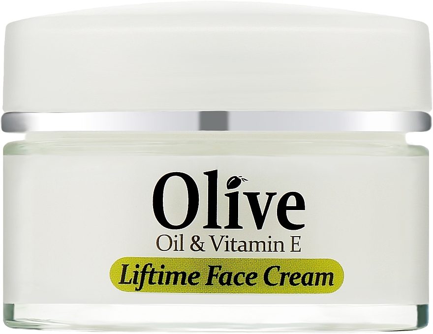 Крем для обличчя, зміцнювальний - Madis HerbOlive Liftime Face Cream — фото N1