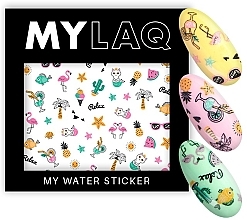 Парфумерія, косметика Наклейки для нігтів - MylaQ My Summer Essentials Water Sticker