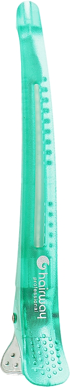 Зажимы пластиковые, 110 мм - Hairway Hairclips — фото N2