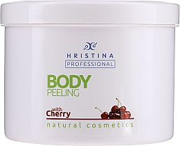 Духи, Парфюмерия, косметика Скраб для тела "Вишня" - Hristina Professional Cherry Body Peeling