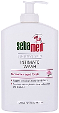 Гель для інтимної гігієни, для жінок 15-50 років - Sebamed Sensitive Skin Intimate Wash — фото N1