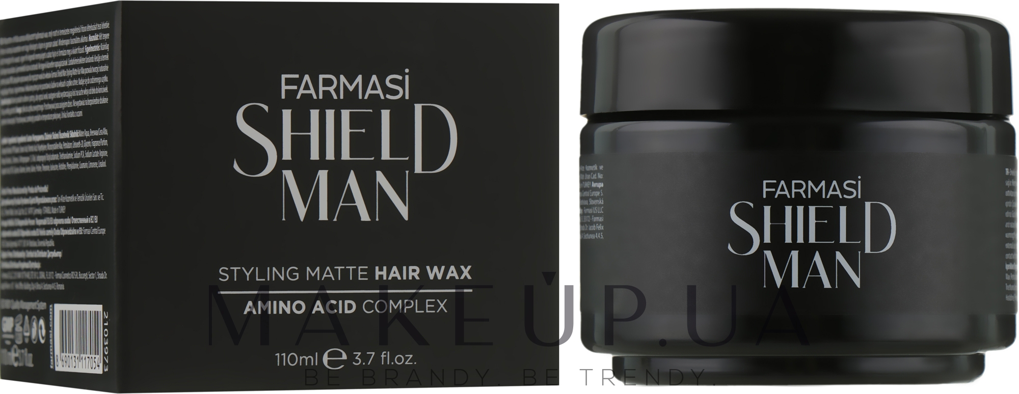 Віск для волосся - Farmasi Shield Man Styling Matte Hair Wax — фото 110ml