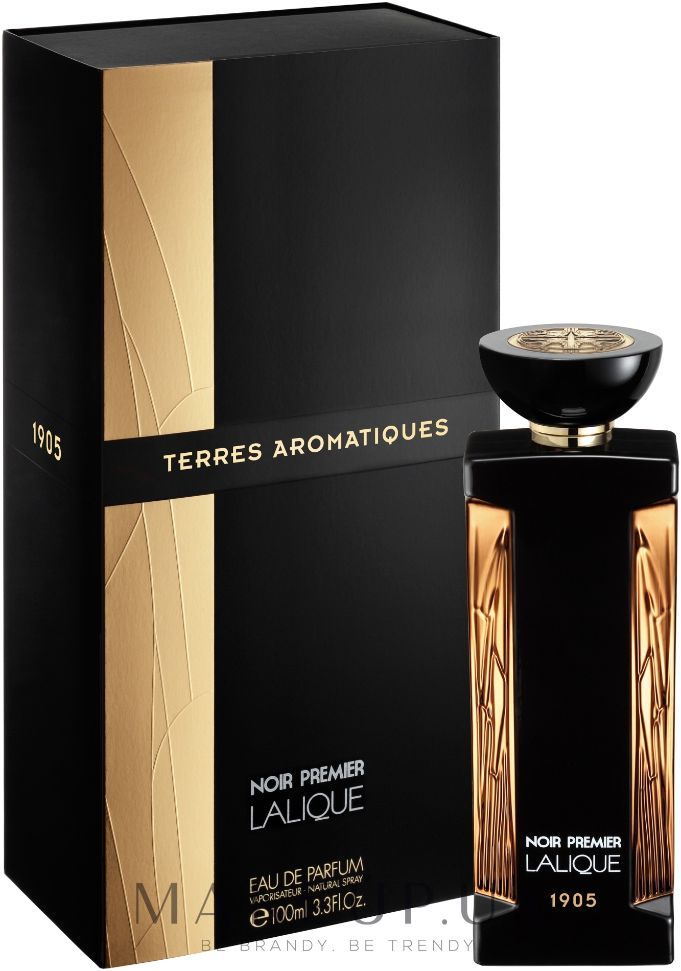Lalique Noir Premer Terres Aromatiques 1905 - Парфюмированная вода — фото 100ml