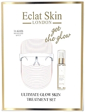 Духи, Парфюмерия, косметика Набор - Eclat Skin London Ultimate Glow Skin Treatment Set (f/ser/60ml + led/system/1pcs)