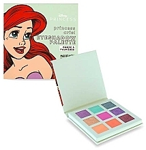 Палетка тіней для повік "Аріель" - Mad Beauty Disney POP Princess Mini Ariel Eyeshadow Palette — фото N2