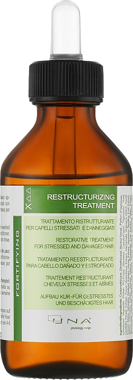 Комплекс для відновлення ослабленого і пошкодженого волосся - Rolland Una Restructurizing Treatment — фото N3