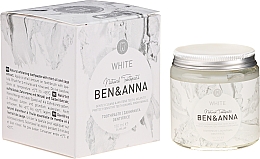 Духи, Парфюмерия, косметика Натуральная зубная паста - Ben & Anna Natural White Toothpaste