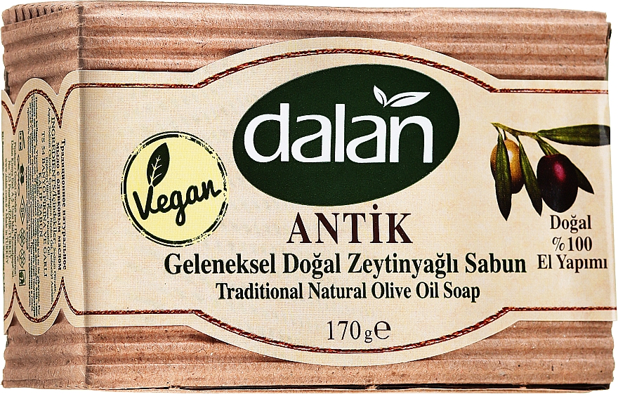 Тверде мило з оливковою олією - Dalan Antique Made From Olive Oil — фото N3