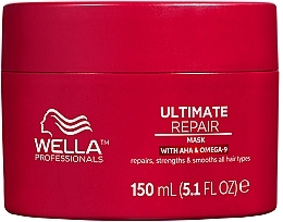 Крем-маска для всех типов волос - Wella Professionals Ultimate Repair Mask With AHA & Omega-9 — фото N3
