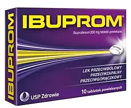 Духи, Парфюмерия, косметика Пищевая добавка "Обезболивающее" в таблетках - Ibuprom 