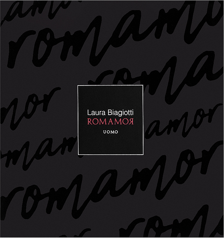 Laura Biagiotti Romamor Uomo - Набір (edt/75ml + sh/gel/100ml) — фото N1