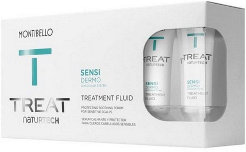 Набор - Montibello Treat Naturtech Sensi Dermo Treatment Fluid (serum/10x12ml ) — фото N1