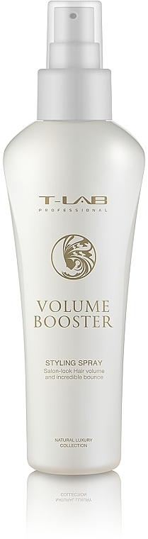 Стайлінг-спрей для неперевершеного ліфтингу волосся - T-LAB Professional Volume Booster Styling Spray — фото N1