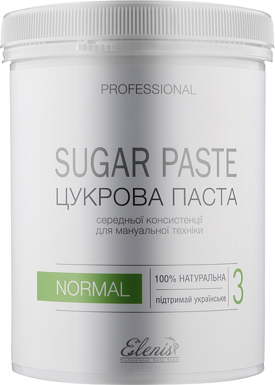 Сахарная паста для шугаринга, средняя - Elenis Professional Normal — фото N3