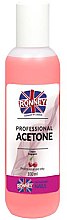 Засіб для зняття лаку "Вишня" - Ronney Professional Acetone Cherry — фото N1
