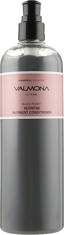 Кондиціонер для волосся з екстрактом чорних бобів - Valmona Powerful Solution Black Peony Seoritae Nutrient Conditioner — фото N4